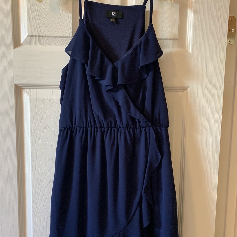 Navy short dress